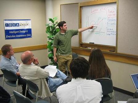 This photo of the UCSD IDEA Club appeared in Natural divisions, in the April 28, 2005 issue of Nature.